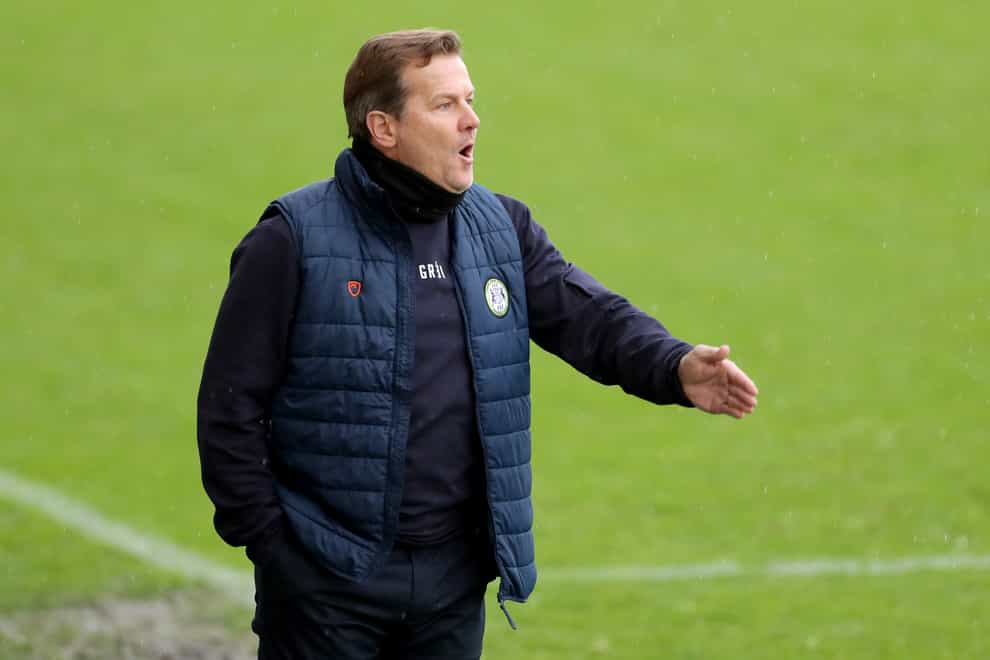 Forest Green manager Mark Cooper