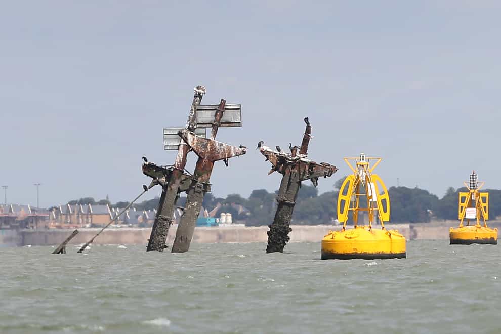 <p>The SS Richard Montgomery is notable because it is packed with 1,400 tonnes of explosives</p>