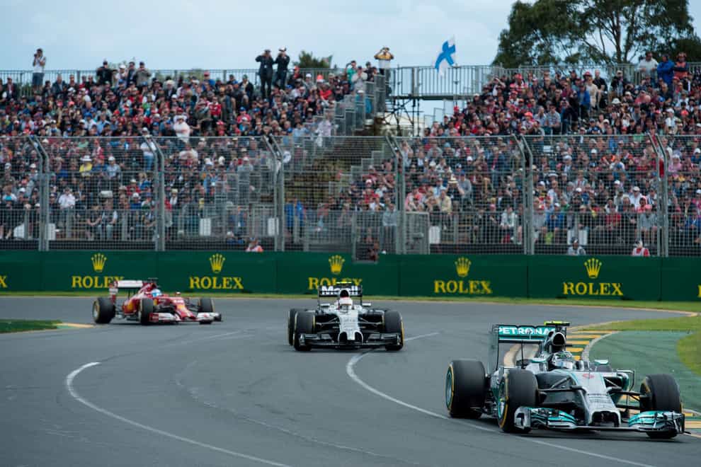 Melbourne's Albert Park hosts the Australian Grand Prix