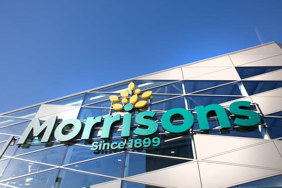 A Morrisons store sign