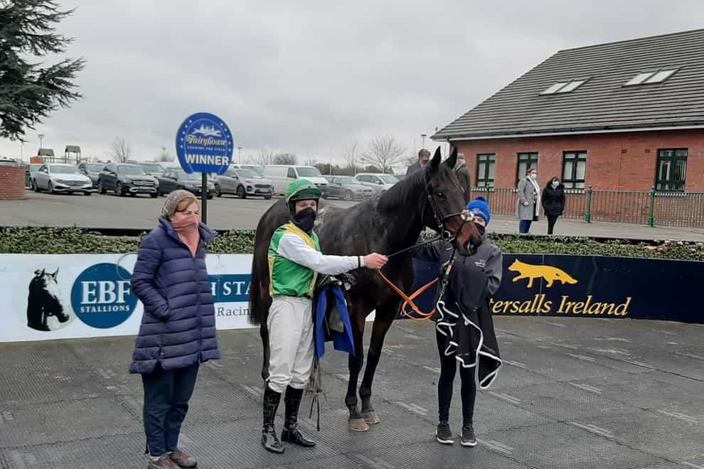 Sayce Gold after winning at Fairyhouse