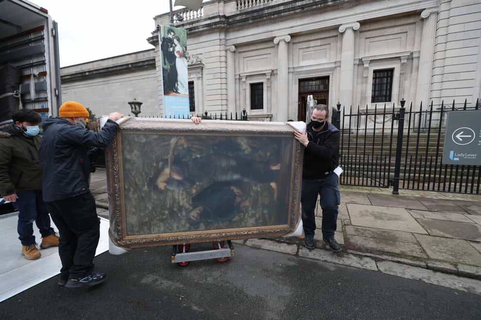 Paintings being returned to Lady Lever Art Gallery