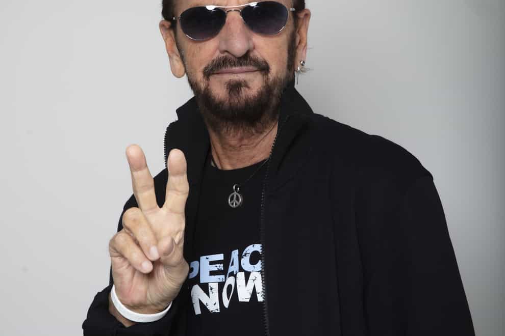 Handout photo of Ringo Starr. See PA Feature SHOWBIZ Music Ringo Starr. Picture credit should read Scott Ritchie/Julien's Auctions. WARNING: This picture must only be used to accompany PA Feature SHOWBIZ Ringo Starr.