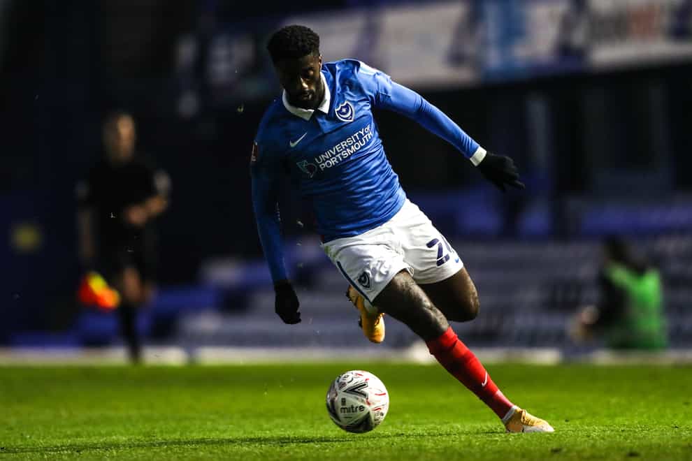 Jordy Hiwula has scored three goals in five appearances during his time at Fratton Park