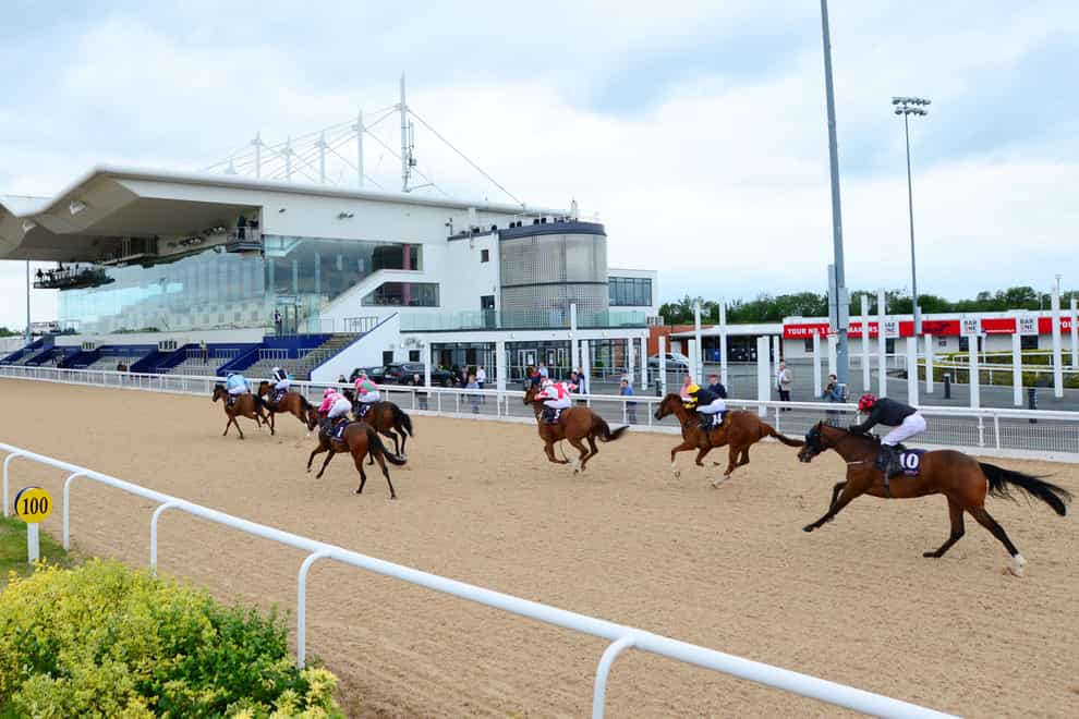 Runner and riders at Dundalk in Ireland