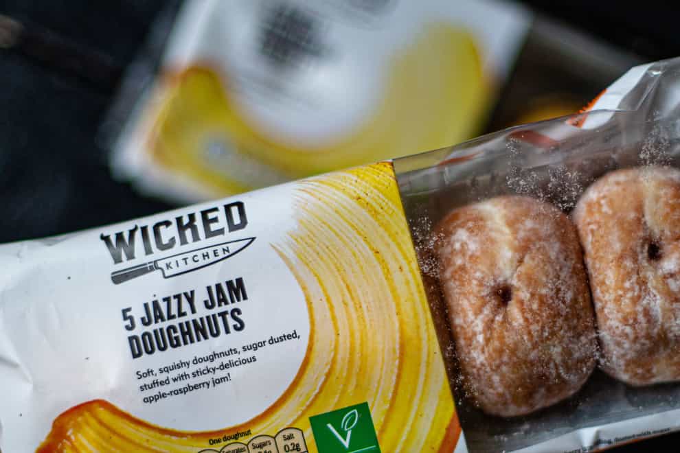 Plant-based jam doughnuts developed for Tesco