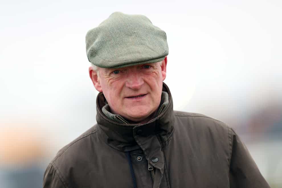 Trainer Willie Mullins looks to Blue Lord to give him a ninth win in the Grade One Lawlor's Of Naas Novice Hurdle
