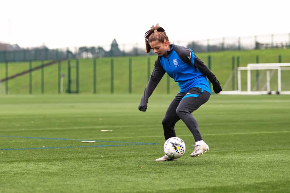 <p>Veatriki Sarri has signed for Birmingham City and is already training with the side</p>