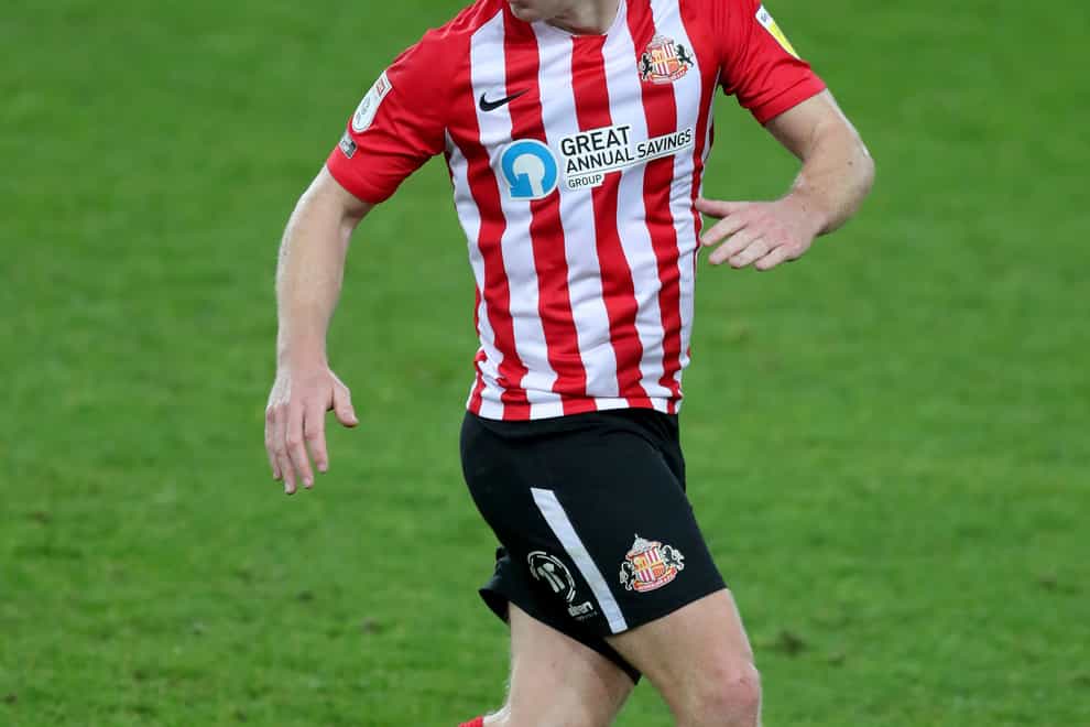 Sunderland’s Denver Hume is still finding his fitness after a hamstring injury