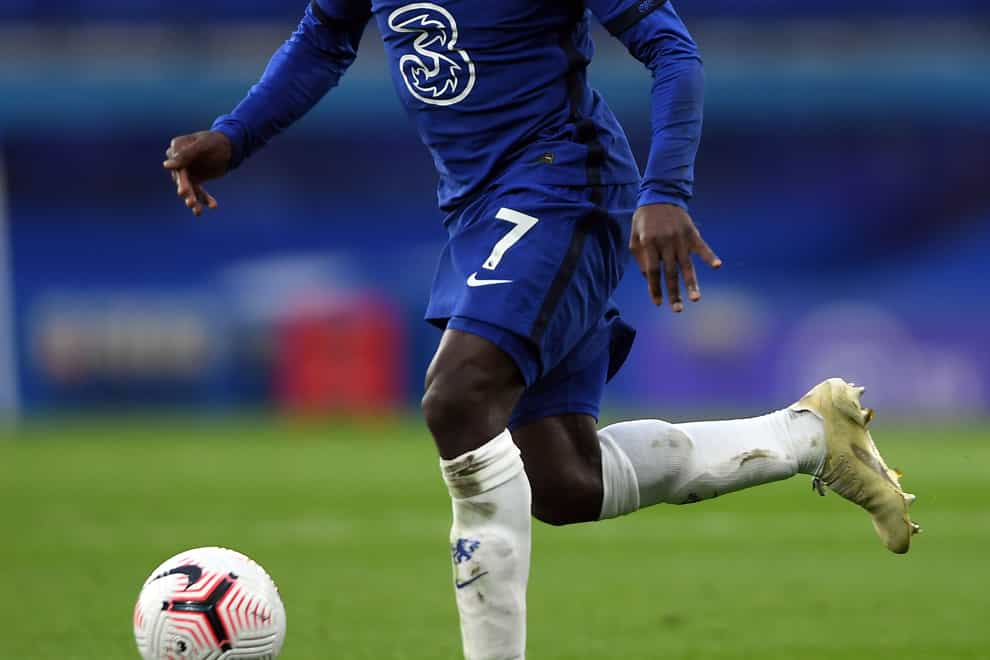 N’Golo Kante in action