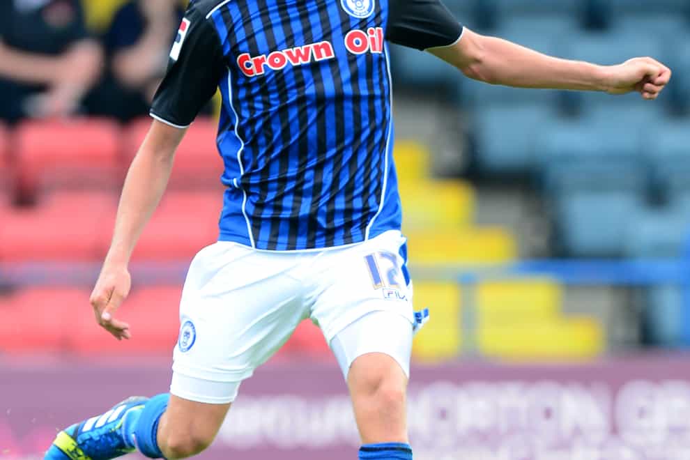 Matthew Lund scored twice in Rochdale's comeback