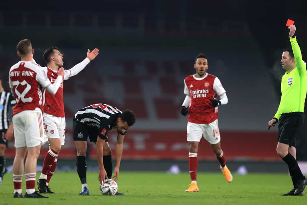 Emile Smith Rowe made the most of his red card being downgraded to a yellow in Arsenal's 2-0 win over Newcastle