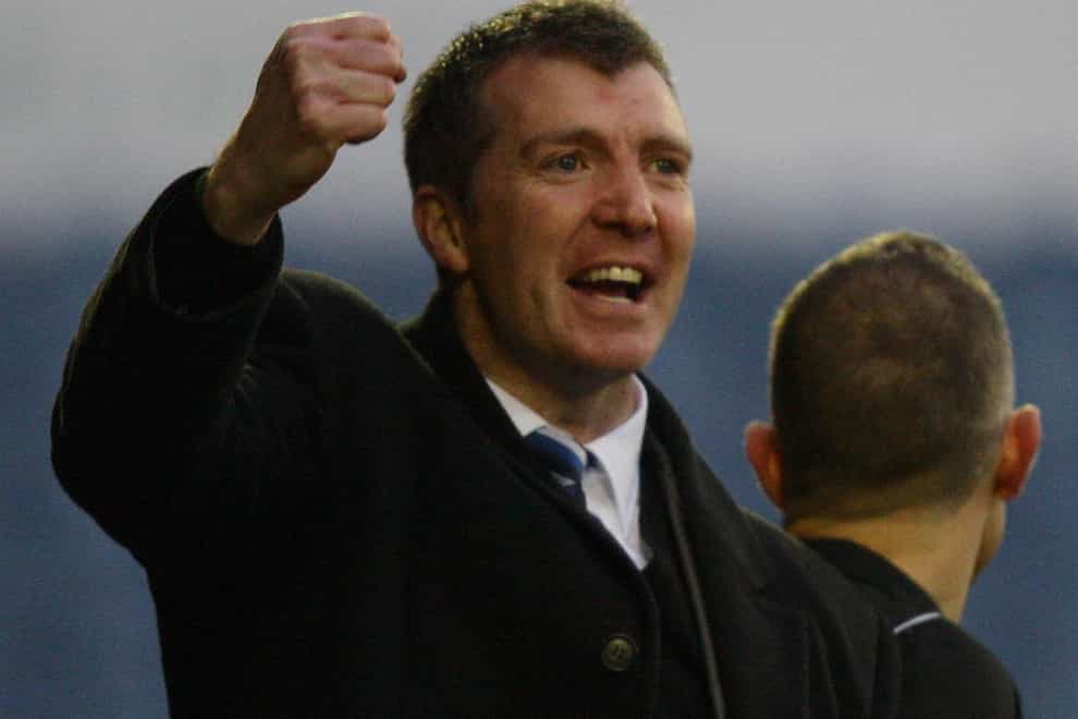 Jim Gannon played for Stockport when they beat West Ham in the 1996/97 League Cup (Dave Thompson/PA)