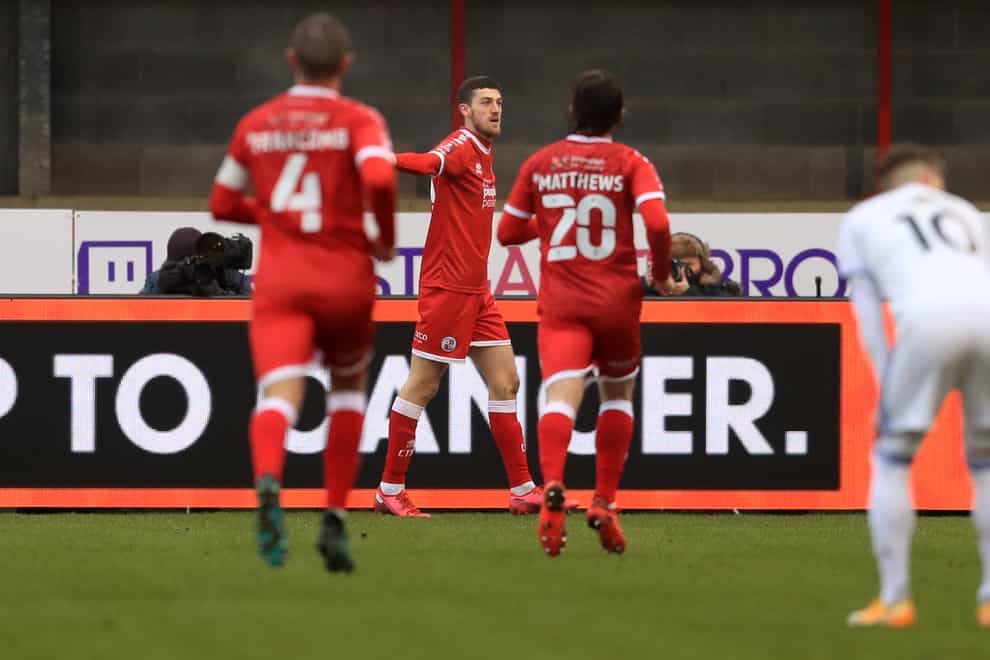 Crawley stunned Leeds in the FA Cup (Adam Davy/PA)