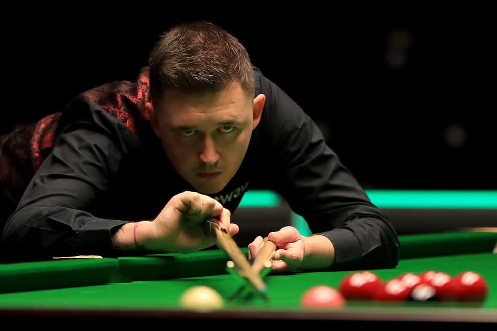Kyren Wilson beat Gary Wilson 6-2 in the first round of the Betfred Masters