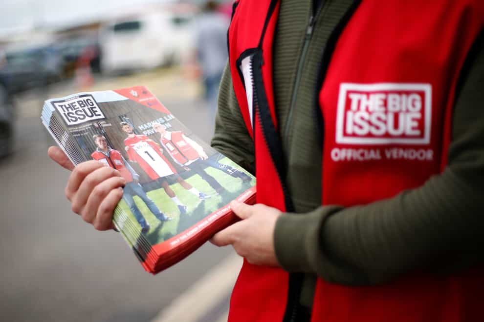 Big Issue is appealing for help amid the latest lockdown
