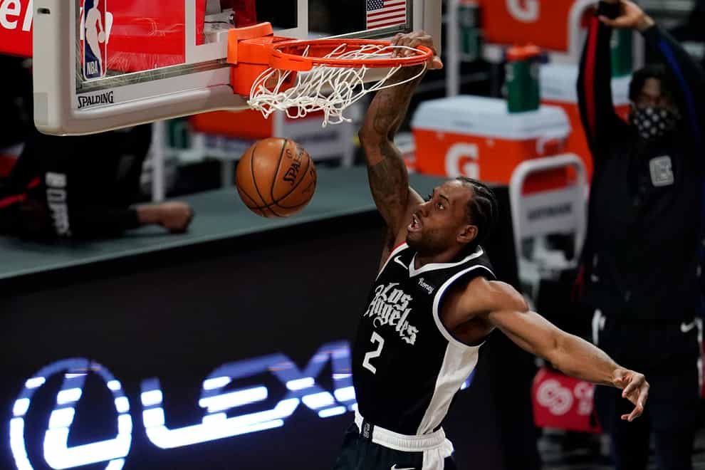 Kawhi Leonard starred in the Los Angeles Clippers' victory