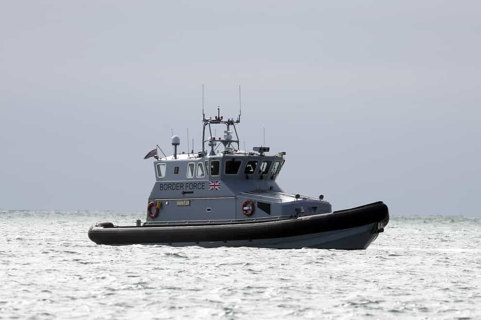 A Border Force patrol boat