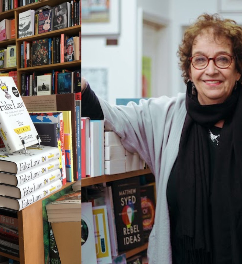 Newham Bookshop in London, and manager Vivian Archer