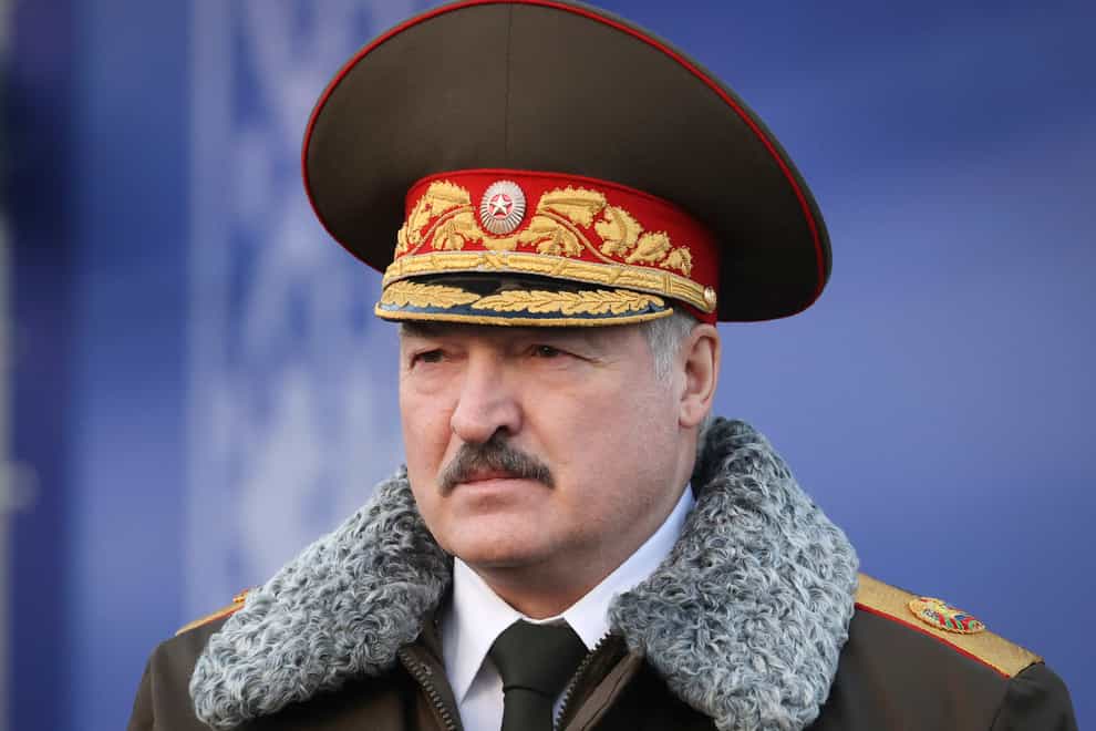 Belarus President Alexander Lukashenko (Maxi Guchek/AP)