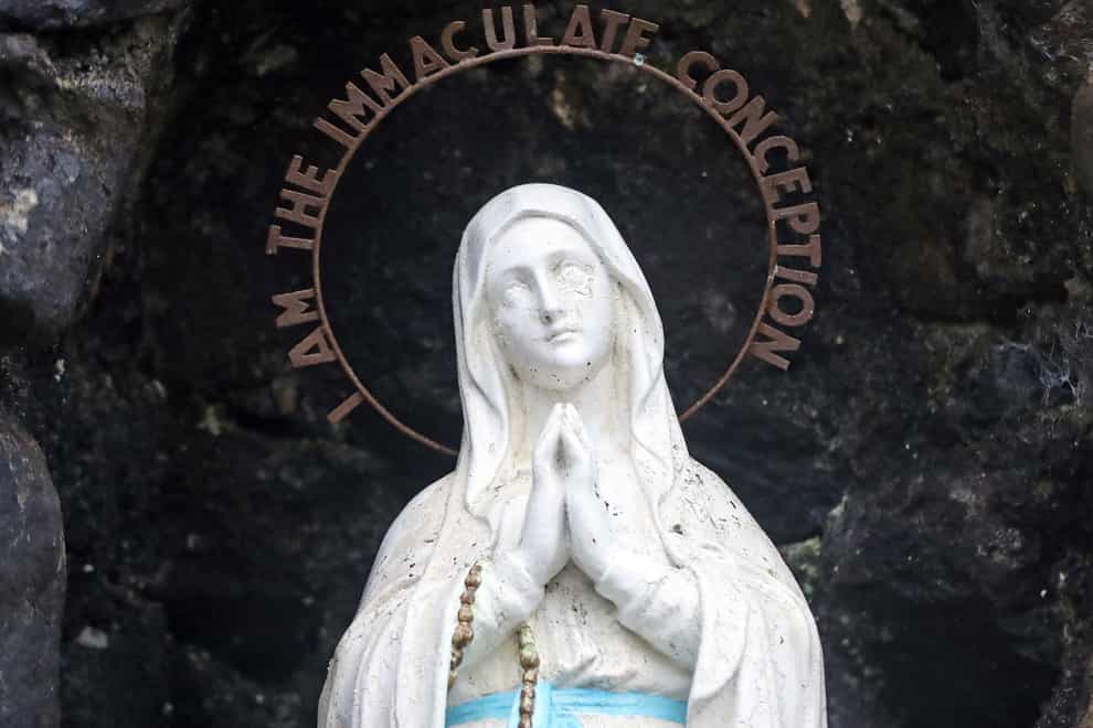 A religious statue