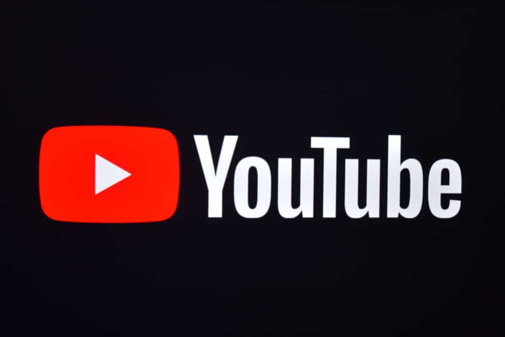 Stock photo of the YouTube channel app