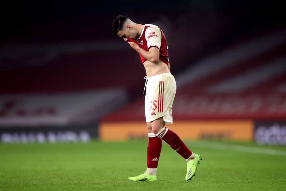Arsenal attacker Gabriel Martinelli only recently returned following a serious knee injury