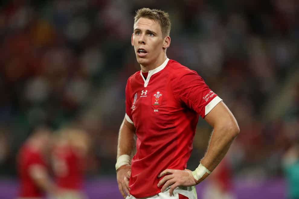 Liam Williams in action for Wales