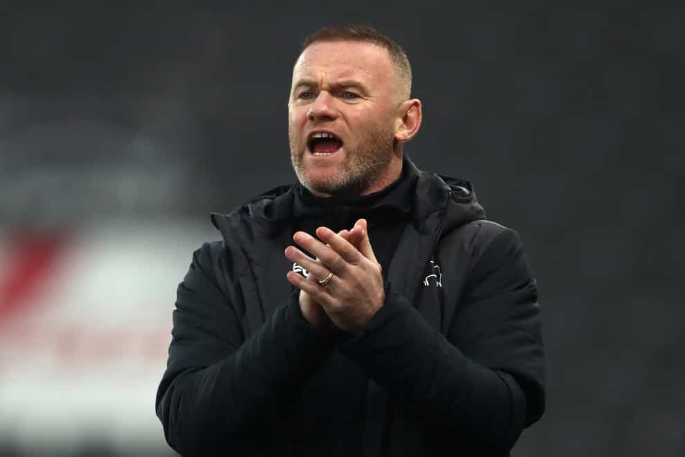 Derby interim boss Wayne Rooney