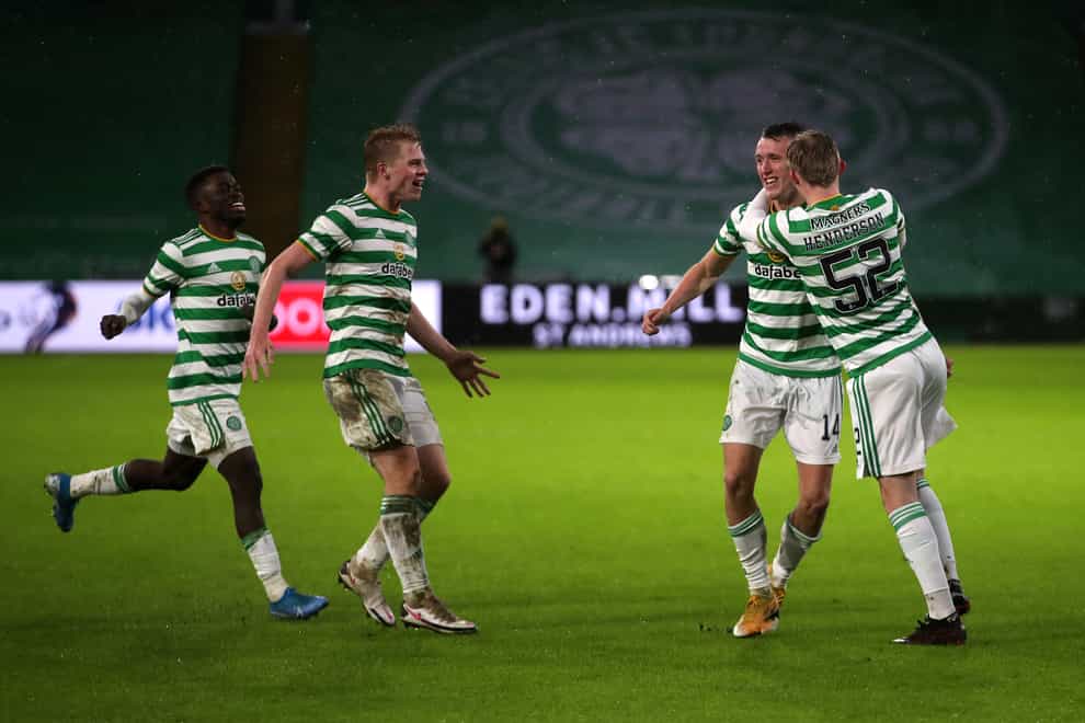 Celtic were under-strength against Hibernian on Monday