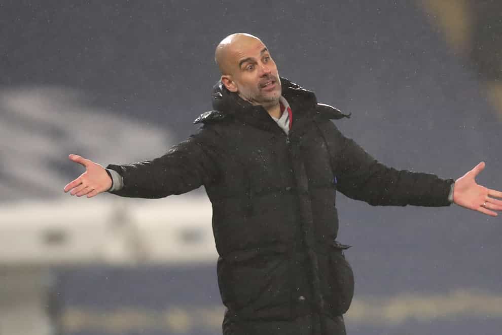 Pep Guardiola says footballers cannot be held responsible over the UK pandemic situation
