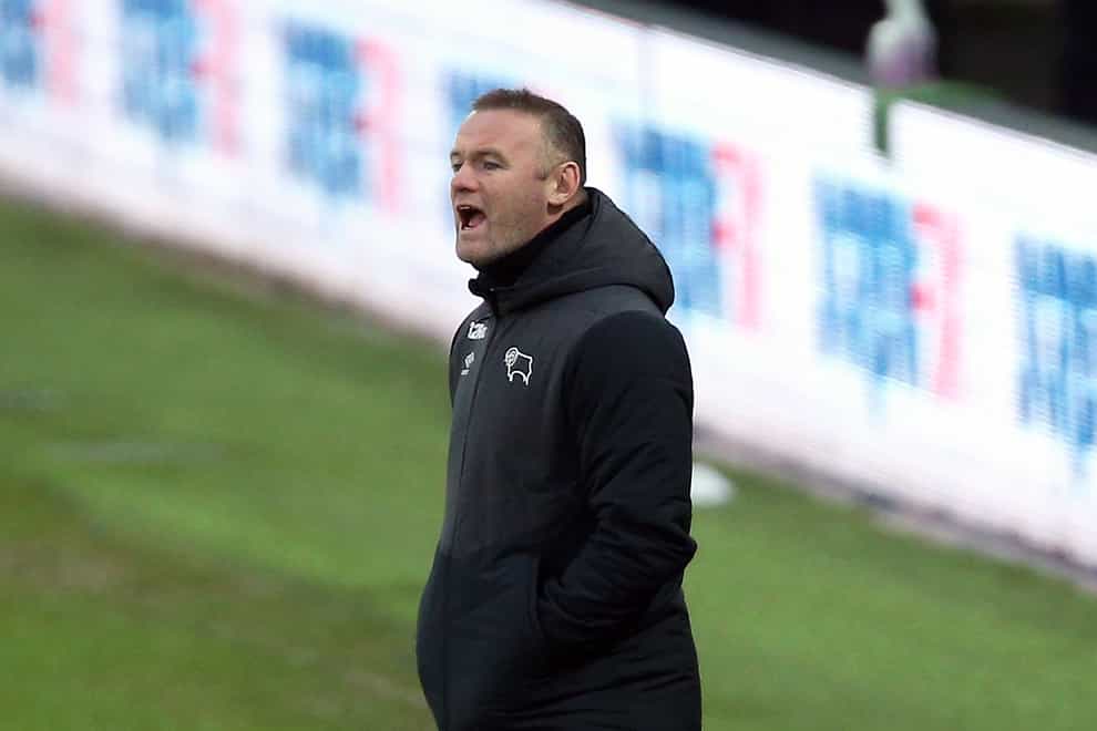 Wayne Rooney suffered defeat in his first game in permanent charge of Derby