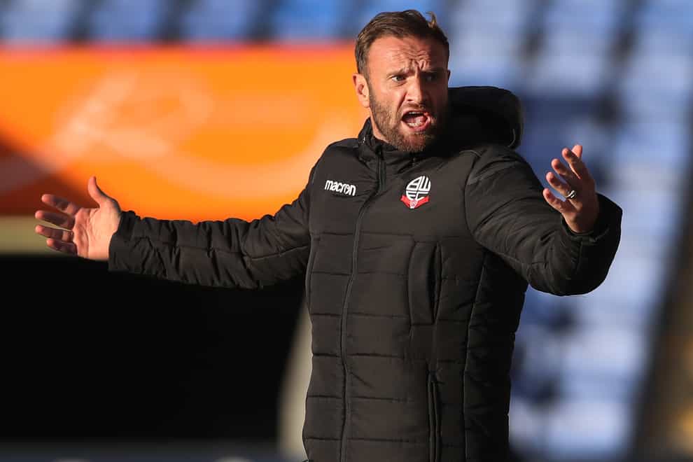 Bolton Wanderers manager Ian Evatt was left frustrated with a point against Cheltenham