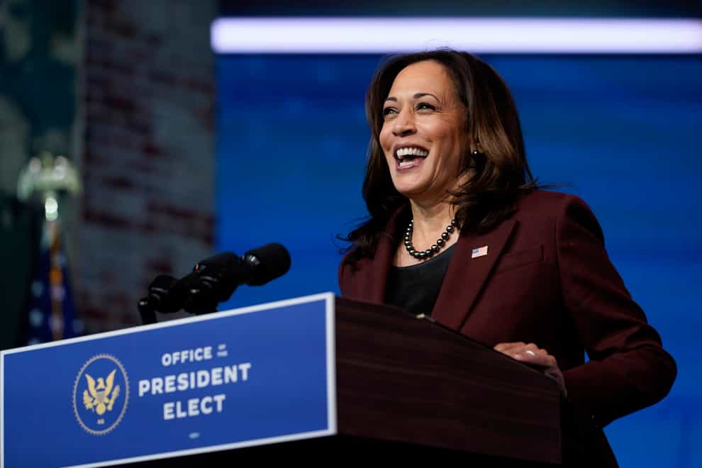 Vice President-elect Kamala Harris (Carolyn Kaster/AP)