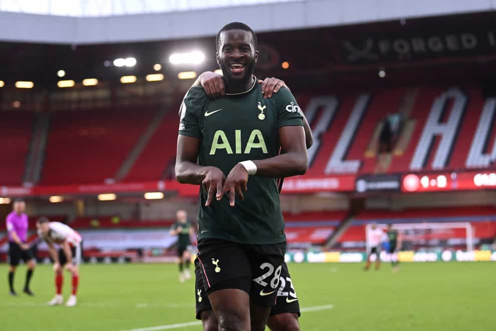 Tanguy Ndombele scored a fine goal in Tottenham's 3-1 win over Sheffield United