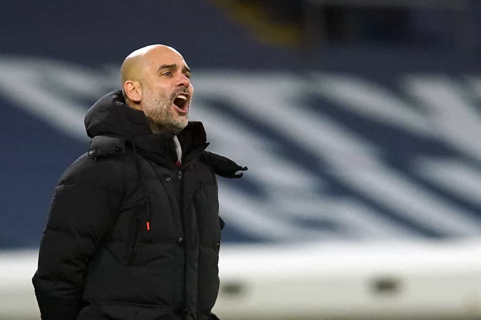 Pep Guardiola, pictured, might just have Manchester City edging into form at the perfect time