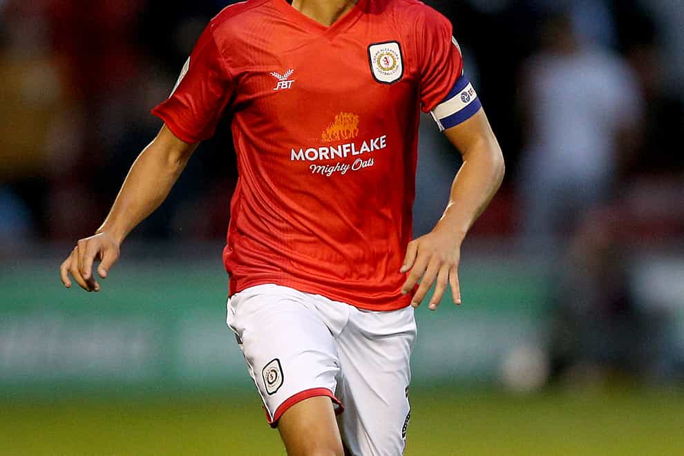 Perry Ng in action for Crewe