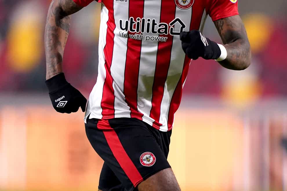 Brentford have offered to support their striker Ivan Toney, pictured, after he was the target of racial abuse on Instagram