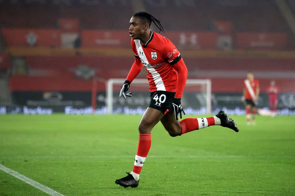 Southampton’s Daniel N’Lundulu struck his debut goal for the club in a 2-0 win over Shrewsbury