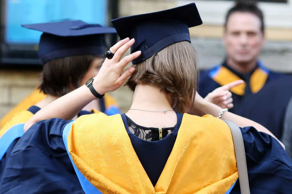 A university graduate