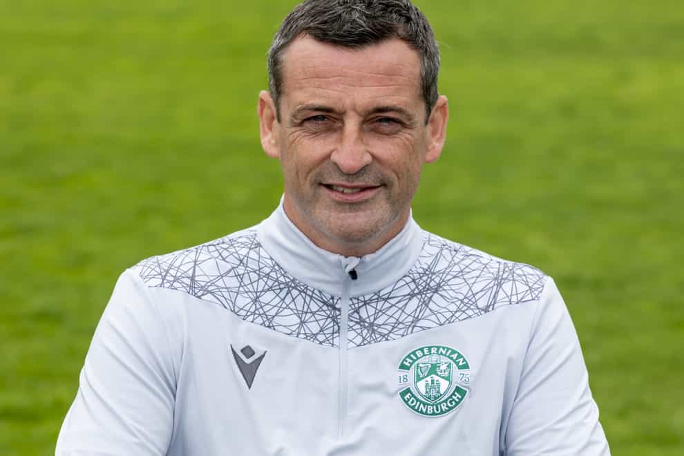 Jack Ross has big ambitions for Hibs