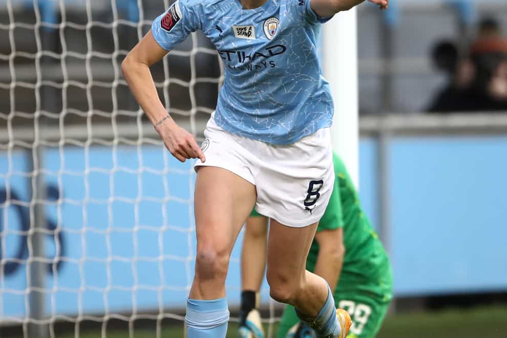 Jill Scott has made only two Women's Super League starts for Manchester City this season (Tim Goode/PA).