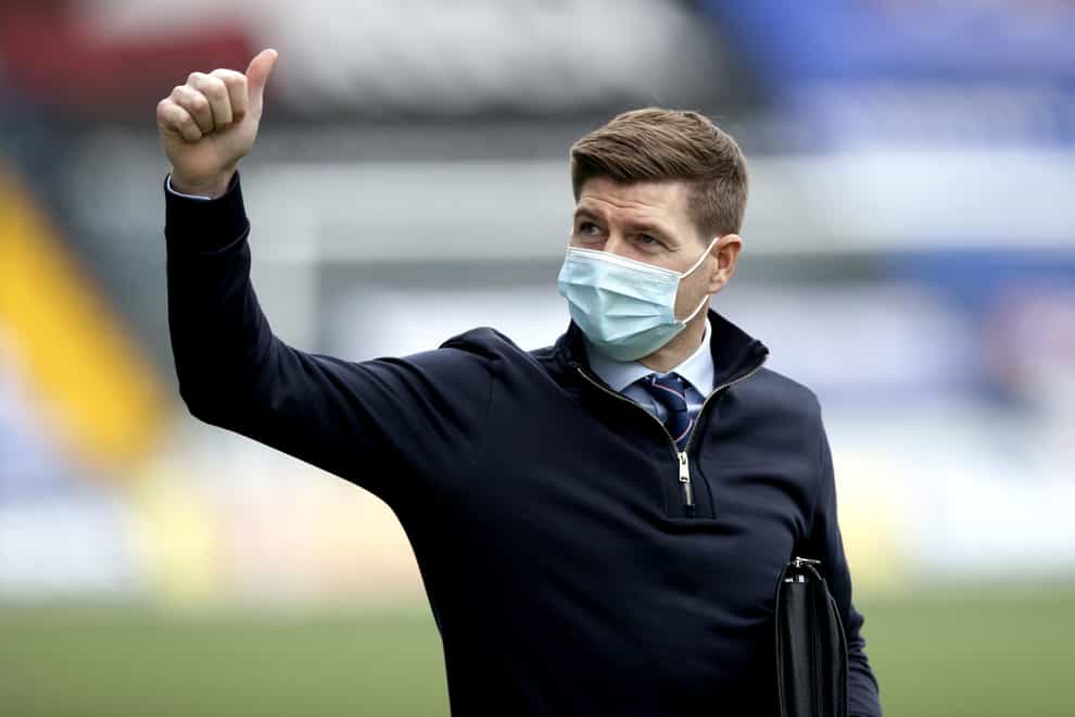 Rangers manager Steven Gerrard is looking forward to a bright future at Ibrox