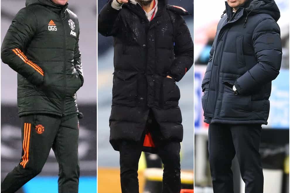 Ole Gunnar Solskjaer, Pep Guardiola and Brendan Rodgers will be hoping their respective sides can carry league form into the FA Cup.