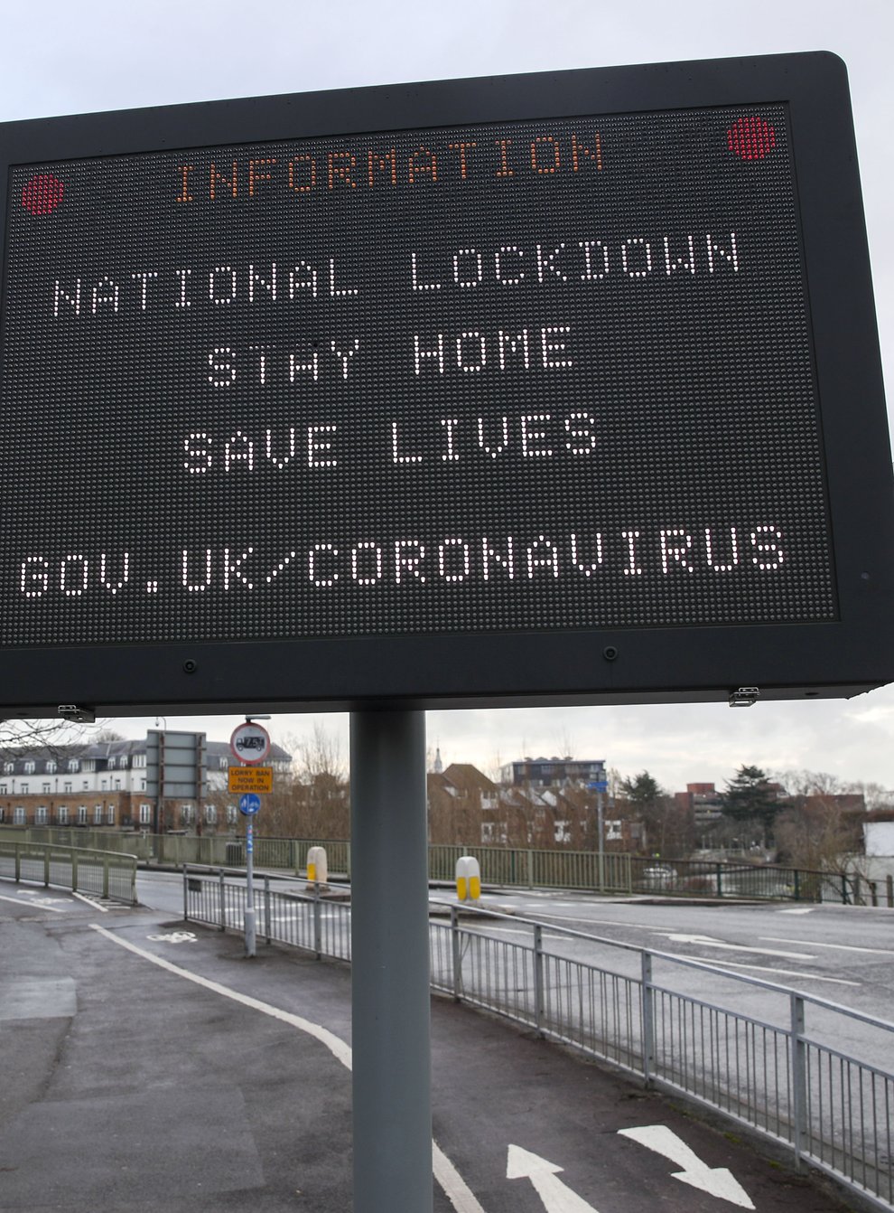 Coronavirus warning