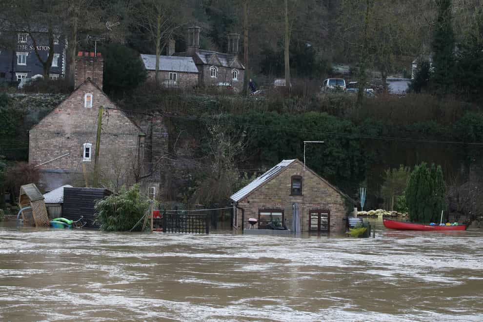Flood warnings remain in place for parts of England (Nick Potts/PA)