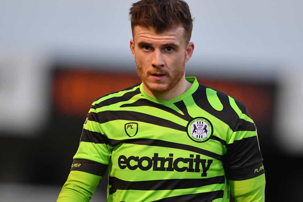 Nicky Cadden of Forest Green Rovers in 2021.