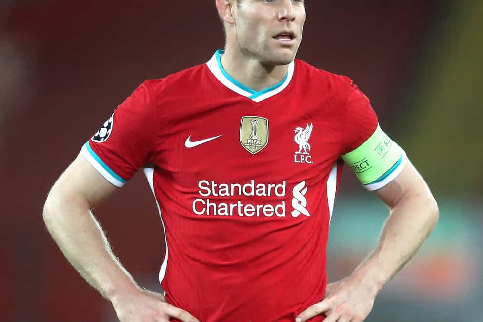 Liverpool's James Milner