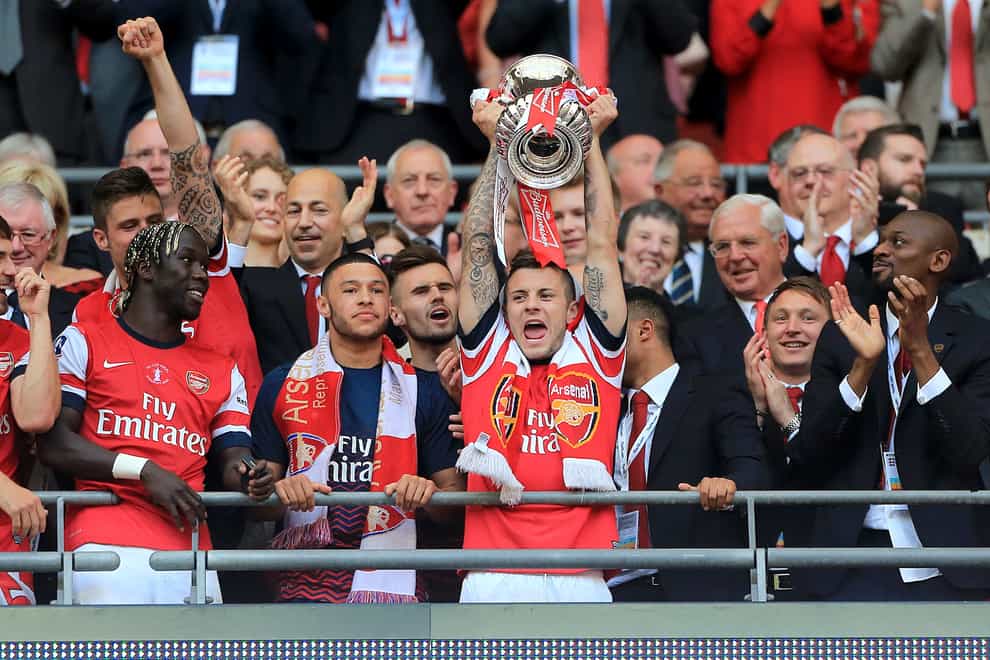 Jack Wilshere won the FA Cup twice with Arsenal
