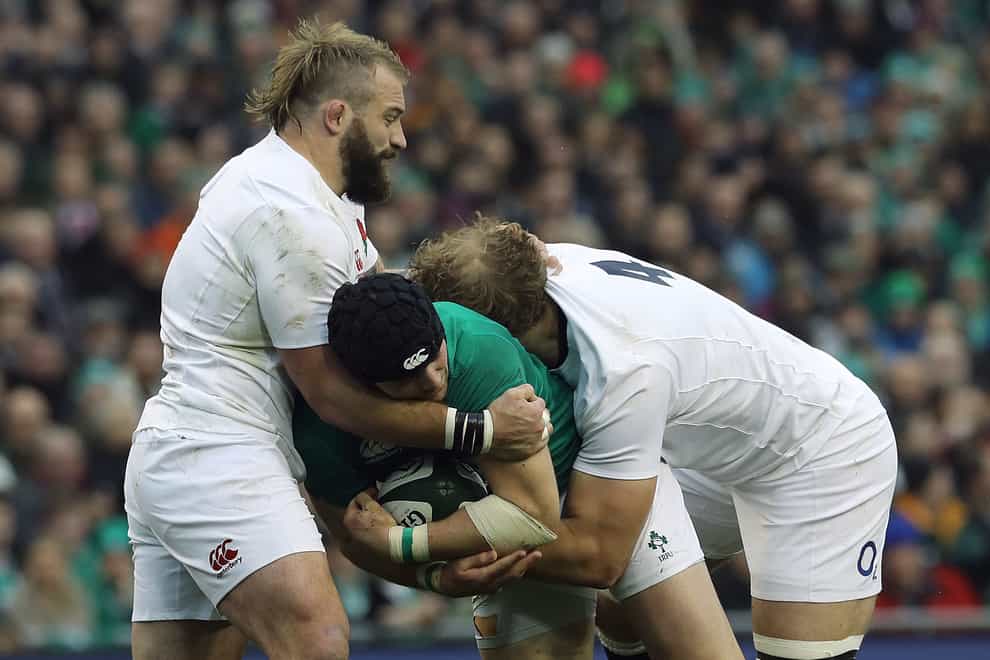 Joe Marler (left) and Joe Launchbury (right) have withdrawn from England's Six Nations squad.